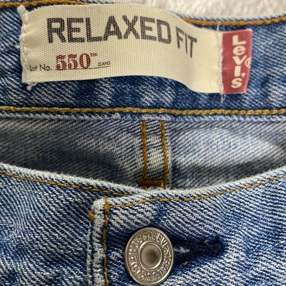 Levi's Relaxed Fit 550 Denim Jeans 36 x 29 - Picture 3 of 9